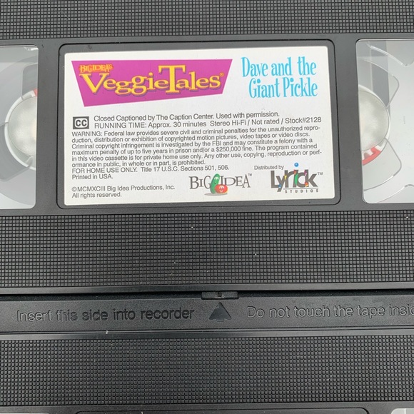 3 Children’s VHS Tapes! - Picture 2 of 9